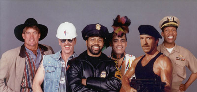 Carlos "Chuck" Norris With The Village People
